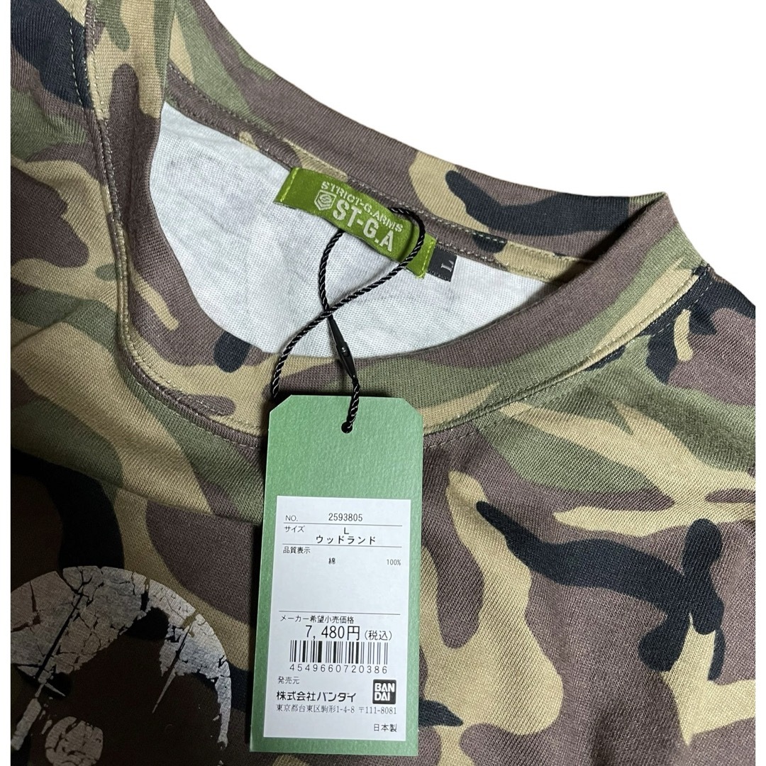 BANDAI(バンダイ)の【未使用品】 STRICT-G.ARMS 機動戦士ガンダム Tシャツ メンズ L メンズのトップス(Tシャツ/カットソー(半袖/袖なし))の商品写真