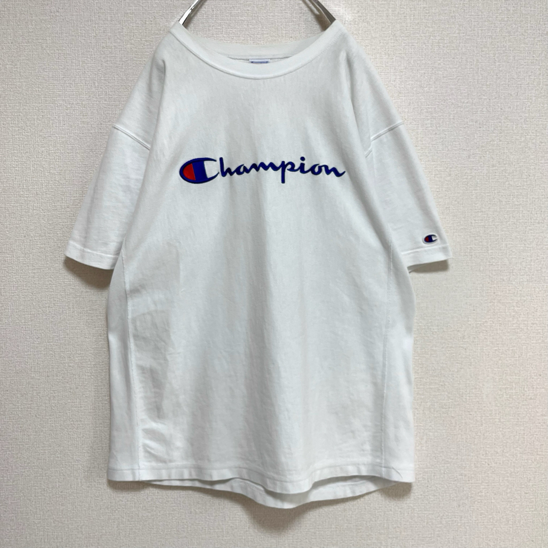 Champion(チャンピオン)のchampion チャンピオン Tシャツ 半袖 リバースウィーブ ロゴ刺繍 XL メンズのトップス(Tシャツ/カットソー(半袖/袖なし))の商品写真