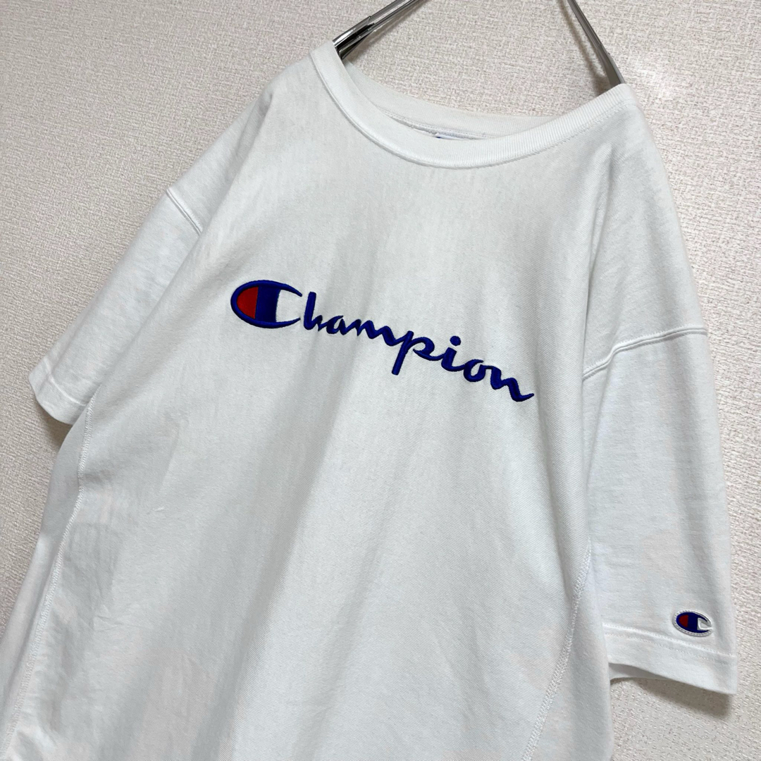 Champion(チャンピオン)のchampion チャンピオン Tシャツ 半袖 リバースウィーブ ロゴ刺繍 XL メンズのトップス(Tシャツ/カットソー(半袖/袖なし))の商品写真