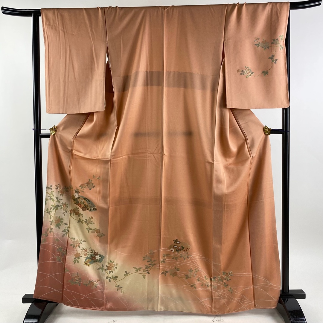 訪問着 身丈164.5cm 裄丈65cm 正絹 美品 秀品 【中古】 レディースの水着/浴衣(着物)の商品写真