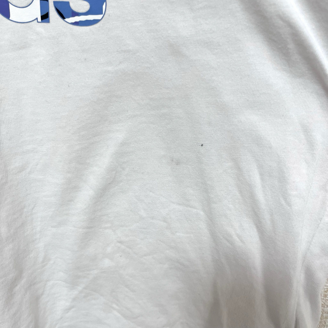 adidas(アディダス)のadidas アディダス Tシャツ 半袖 ホワイト マルチカラートレフォイル M メンズのトップス(Tシャツ/カットソー(半袖/袖なし))の商品写真