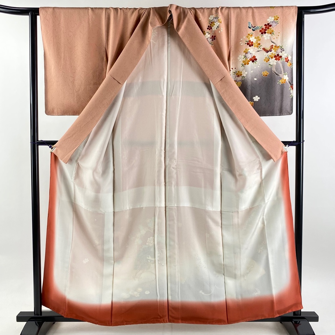 訪問着 身丈159cm 裄丈62.5cm 正絹 美品 秀品 【中古】 レディースの水着/浴衣(着物)の商品写真