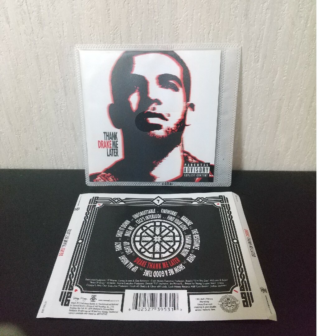 DRAKE『THANK ME LATER』ドレイク ラッパー ヒップホップラップ エンタメ/ホビーのCD(ヒップホップ/ラップ)の商品写真