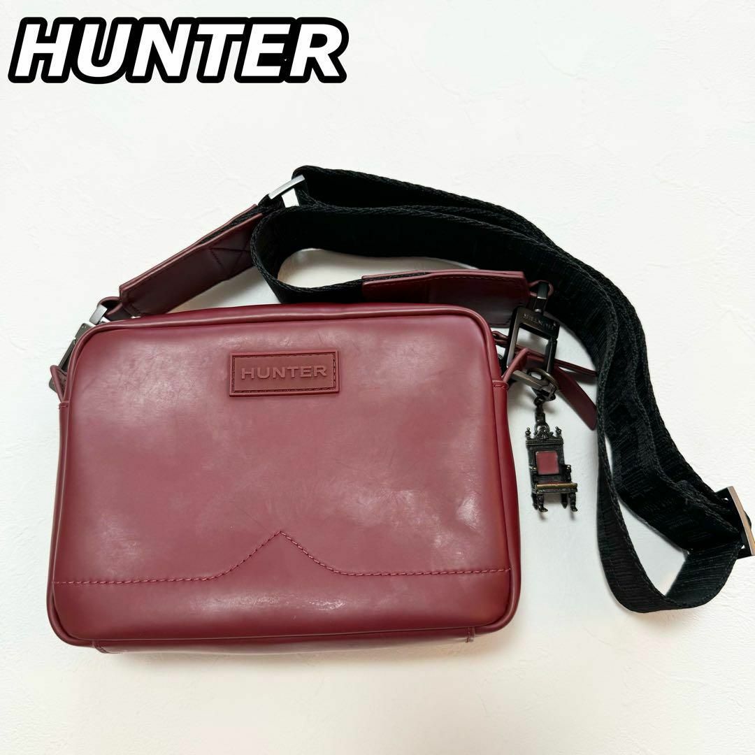 HUNTER(ハンター)の大人気商品 HUNTER 止水ジッパー ラバー ショルダーバッグ レディースのバッグ(ショルダーバッグ)の商品写真