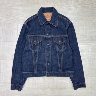 90s LEVI'S 557 復刻 BIGE デニム ジャケット Gジャン 42