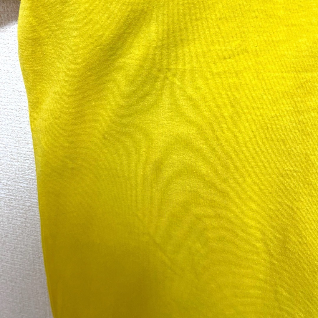 XLARGE(エクストララージ)のXLARGE エクストララージ Tシャツ 半袖 イエロー でかロゴ L メンズのトップス(Tシャツ/カットソー(半袖/袖なし))の商品写真
