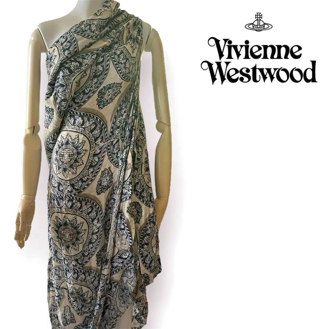 Vivienne Westwood(ヴィヴィアンウエストウッド)の【定価17万】Vivienne Westwoodドレス 13-14aw タグ付き レディースのフォーマル/ドレス(その他ドレス)の商品写真