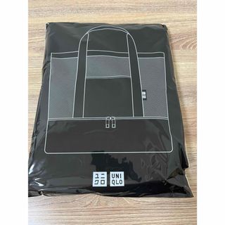 ユニクロ(UNIQLO)のユニクロ　新品　保冷　メッシュトートバッグ　黒　(トートバッグ)