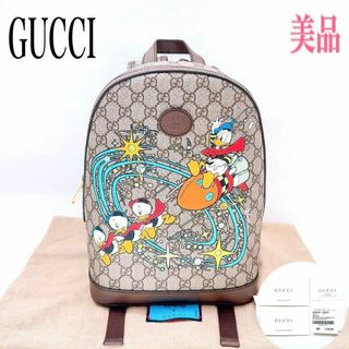 GUCCI グッチ×ディズニー ドナルドダック GGスプリーム リュック 