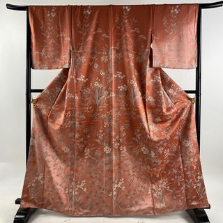 訪問着 身丈166.5cm 裄丈66.5cm 正絹 美品 秀品 【中古】(着物)