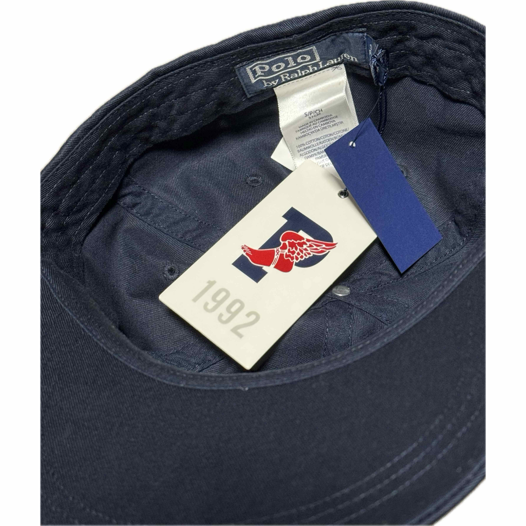 POLO RALPH LAUREN(ポロラルフローレン)の新品 POLO 1992 STADIUM P-WING CAP S/M  ラルフ メンズの帽子(キャップ)の商品写真