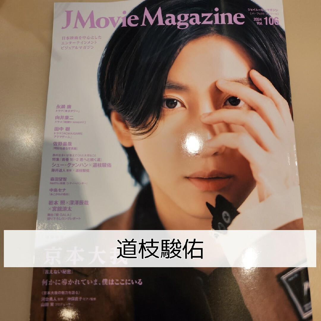 J Movie Magazine 道枝駿佑 青春18×2 雑誌 切り抜き エンタメ/ホビーの雑誌(音楽/芸能)の商品写真