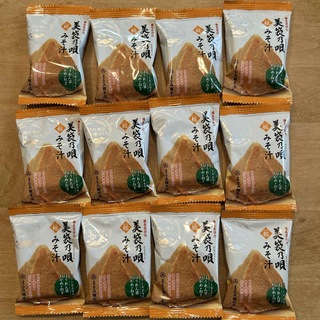 【まるみ麹本店】フリーズドライ味噌汁　12袋セット(野菜)