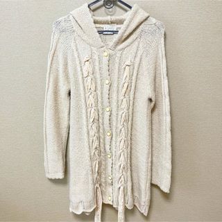 アクシーズファム(axes femme)の早い者勝ち 美品 axes femme ロングカーディガン ニット  レディース(ニットコート)