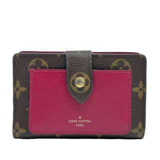 ルイヴィトン(LOUIS VUITTON)のLOUIS VUITTON ルイヴィトン M69433 ポルトフォイユ ジュリエット モノグラム 二つ折り財布 ブラウン レディース(財布)