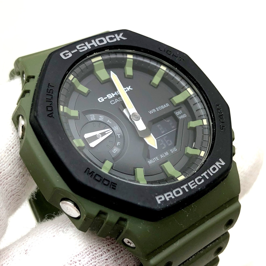 G-SHOCK(ジーショック)のG-SHOCK ジーショック CASIO カシオ 腕時計 GA-2110SU-3AJF カーキグリーン ブラック アナデジ クォーツ メンズ メンズの時計(腕時計(アナログ))の商品写真