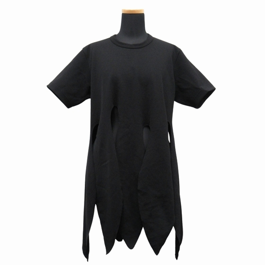 COMME des GARCONS(コムデギャルソン)の美品 19AW ギャルソン カッティング 変形 Tシャツ カットソー 半袖 M レディースのトップス(Tシャツ(半袖/袖なし))の商品写真