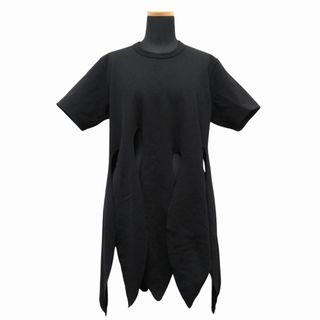 コムデギャルソン(COMME des GARCONS)の美品 19AW ギャルソン カッティング 変形 Tシャツ カットソー 半袖 M(Tシャツ(半袖/袖なし))