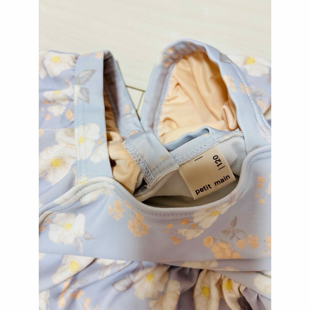 petit main(プティマイン)の新品水着 キッズ/ベビー/マタニティのキッズ服女の子用(90cm~)(水着)の商品写真