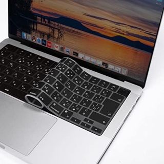 【高評価商品】 キーボードカバー 対応機種 MacBook ブラック日本語(PC周辺機器)