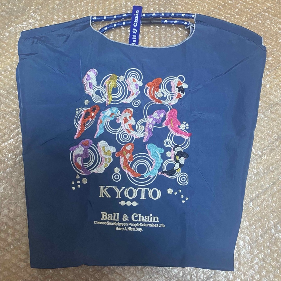 鯉 Kyoto ボールアンドチェーン ball&chain レディースのバッグ(エコバッグ)の商品写真