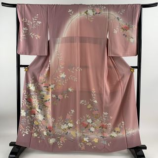 訪問着 身丈161.5cm 裄丈66cm 正絹 美品 秀品 【中古】(着物)