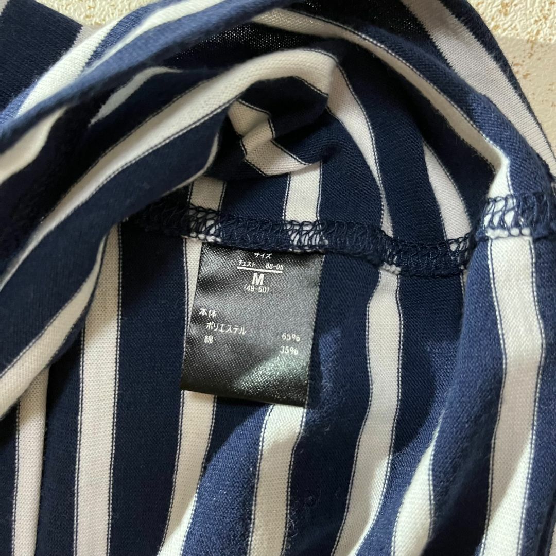 wjk(ダブルジェーケー)の【wjk 1mile】ダブルジェーケー ワンマイル ボーダー VネックTシャツ メンズのトップス(Tシャツ/カットソー(半袖/袖なし))の商品写真