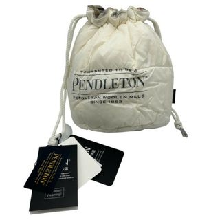 ペンドルトン(PENDLETON)のPENDLETON ペンドルトン TAION タイオン ダウン 巾着 PDT-TON-223902 ミニ バッグ レディース かわいい 冬 秋 中古 W４(その他)