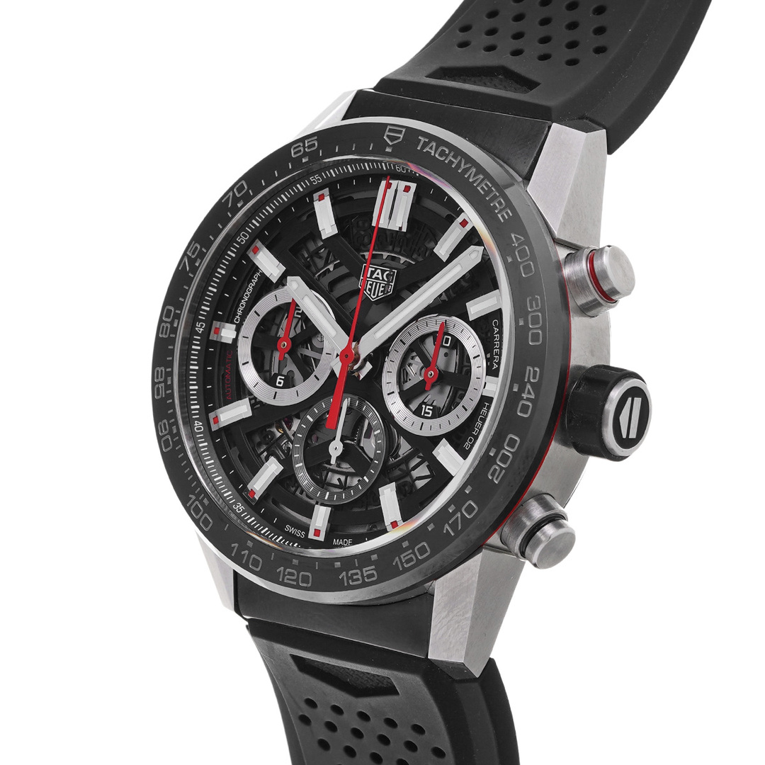 TAG Heuer(タグホイヤー)の中古 タグ ホイヤー TAG HEUER CBG2010.FT6143 ブラック メンズ 腕時計 メンズの時計(腕時計(アナログ))の商品写真