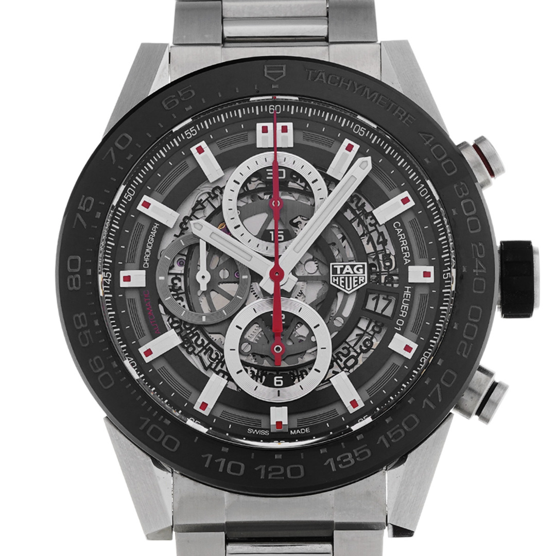 TAG Heuer(タグホイヤー)の中古 タグ ホイヤー TAG HEUER CAR2A1W.BA0703 ブラック メンズ 腕時計 メンズの時計(腕時計(アナログ))の商品写真