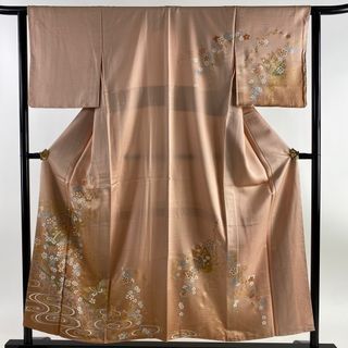 訪問着 身丈153.5cm 裄丈62.5cm 正絹 美品 秀品 【中古】(着物)