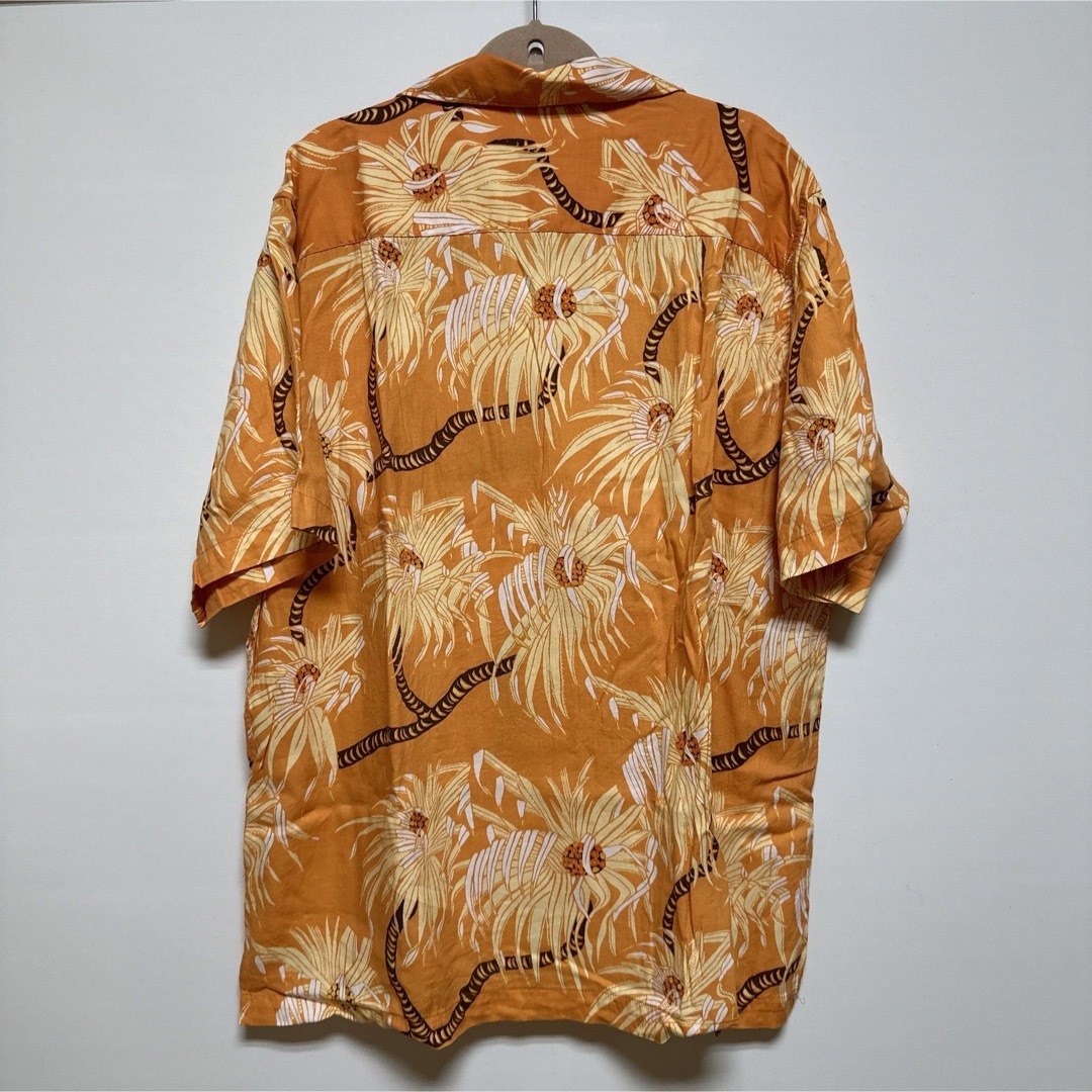 Reyn Spooner(レインスプーナー)のレインスプーナー アロハシャツ オレンジ 半袖シャツ reynspooner メンズのトップス(シャツ)の商品写真