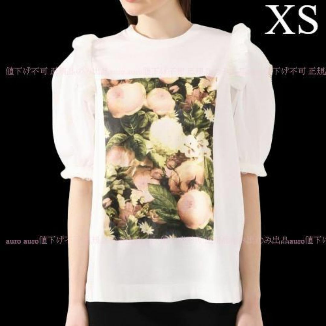 MONCLER(モンクレール)のXS　MONCLER SIMONE ROCHA　花柄　Tシャツ　シモーネロシャ レディースのトップス(Tシャツ(半袖/袖なし))の商品写真