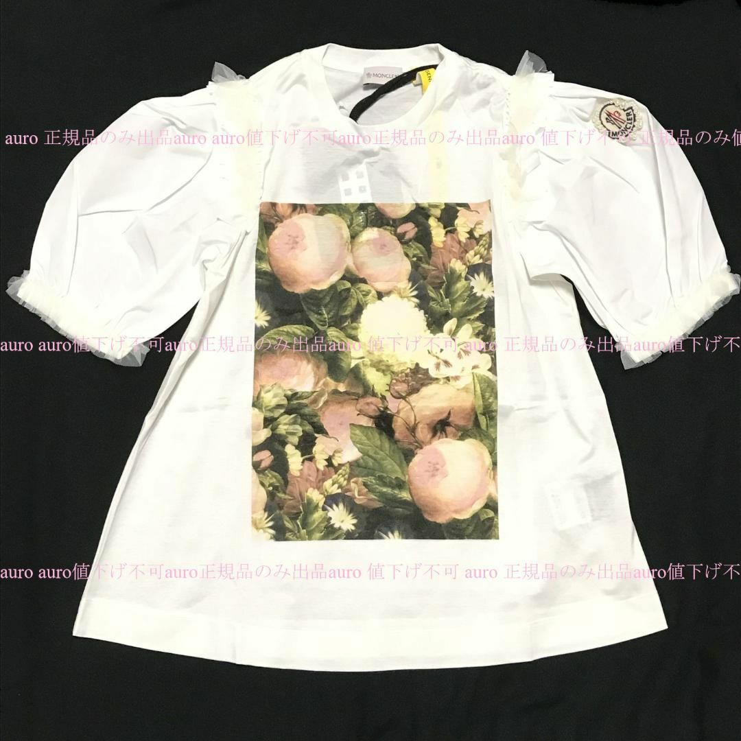 MONCLER(モンクレール)のXS　MONCLER SIMONE ROCHA　花柄　Tシャツ　シモーネロシャ レディースのトップス(Tシャツ(半袖/袖なし))の商品写真