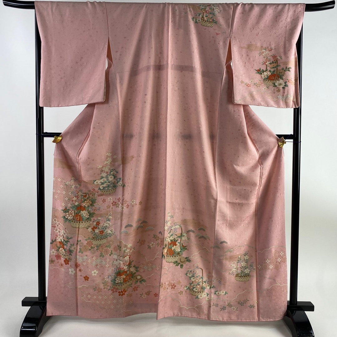 訪問着 身丈165cm 裄丈68cm 正絹 美品 秀品 【中古】 レディースの水着/浴衣(着物)の商品写真