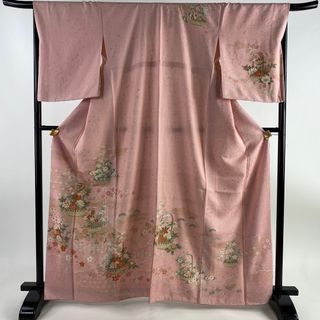 訪問着 身丈165cm 裄丈68cm 正絹 美品 秀品 【中古】(着物)