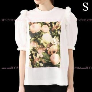 モンクレール(MONCLER)のS　MONCLER SIMONE ROCHA　花柄　Tシャツ　シモーネロシャ(Tシャツ(半袖/袖なし))