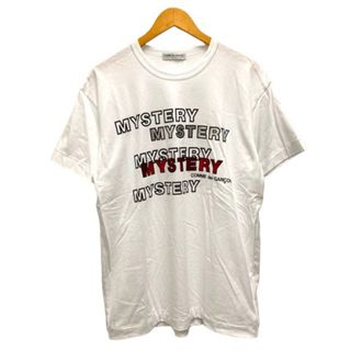 コムデギャルソン(COMME des GARCONS)のコムデギャルソン OJ-T102 Tシャツ コットン プリント 英字 半袖 白(Tシャツ/カットソー(半袖/袖なし))