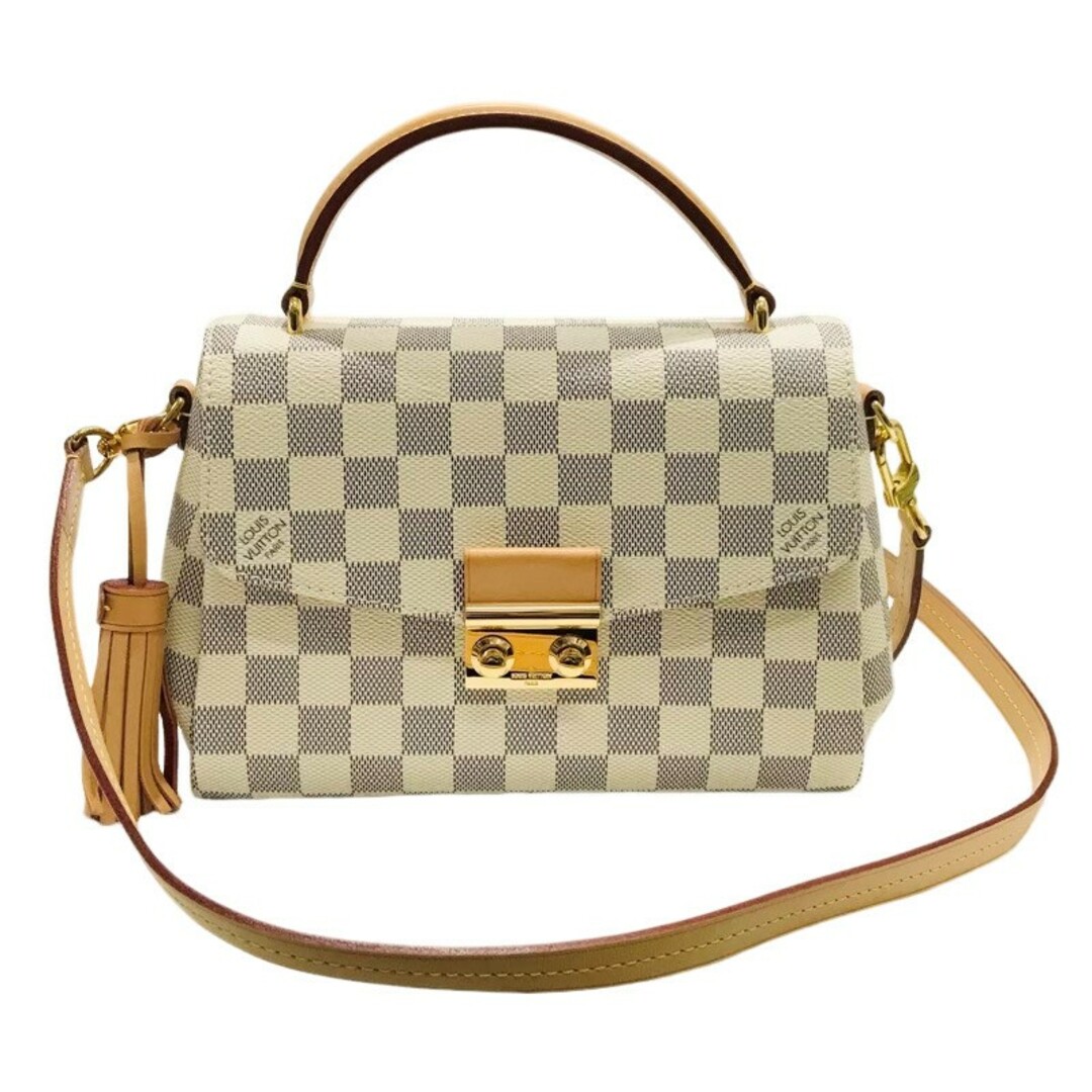 LOUIS VUITTON(ルイヴィトン)のLOUIS VUITTON ルイヴィトン 2WAY ハンドバッグ クロワゼットPM N41581 ショルダーストラップ 保存袋 箱付属 【中古品】 22404R70 レディースのバッグ(ハンドバッグ)の商品写真