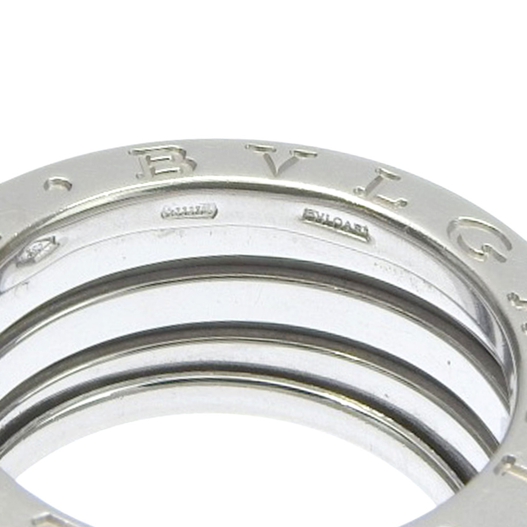 BVLGARI(ブルガリ)の【本物保証】 箱付 ブルガリ BVLGARI B-ZERO1 ビーゼロワンリング 指輪 K18WG/ブラックラッカー #53 12号 4バンド 2004年銀座限定 レディースのアクセサリー(リング(指輪))の商品写真