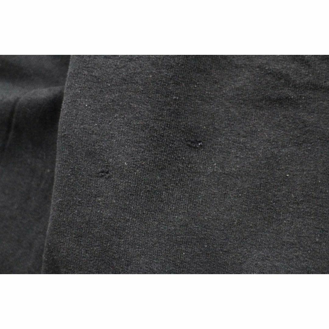 GILDAN(ギルタン)のNIRVANAニルバーナ スマイル ひび割れプリント スウェットパーカー ダメージ 黒 S★カートコバーン グランジ ロック フーディー ブラック メンズのトップス(パーカー)の商品写真