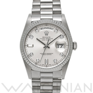 ロレックス(ROLEX)の中古 ロレックス ROLEX 18239A A番(1998年頃製造) シルバー /ダイヤモンド メンズ 腕時計(腕時計(アナログ))
