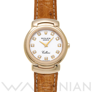 ロレックス(ROLEX)の中古 ロレックス ROLEX 6621/8G M番(2007年頃製造) ホワイト /ダイヤモンド レディース 腕時計(腕時計)