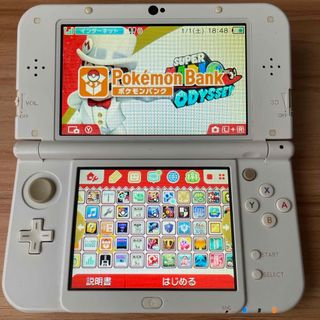 new3dsll 画面綺麗 ポケモンバンク ※ファイアーエムブレムDLC付き(携帯用ゲーム機本体)