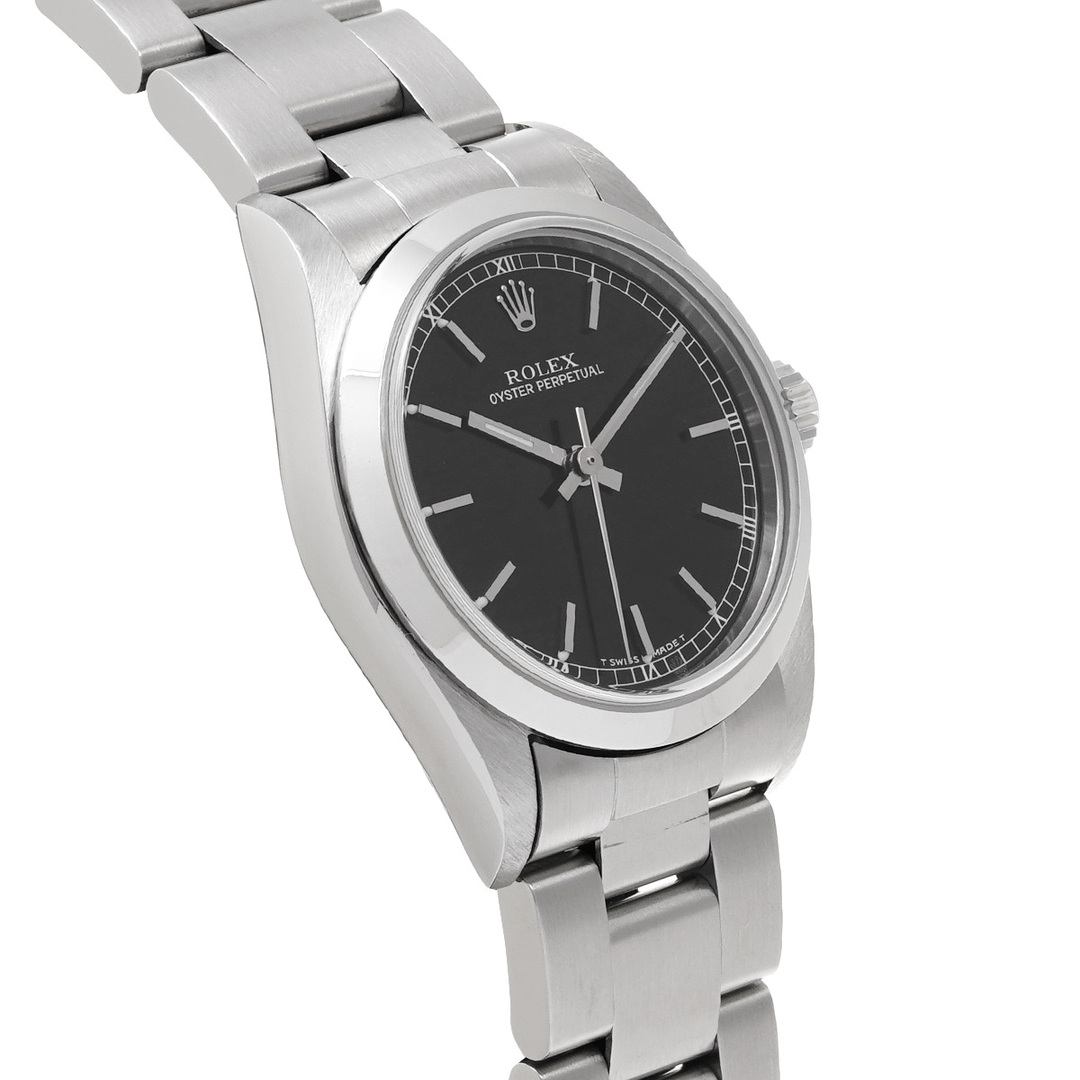 ROLEX(ロレックス)の中古 ロレックス ROLEX 77080 A番(1998年頃製造) ブラック ユニセックス 腕時計 レディースのファッション小物(腕時計)の商品写真