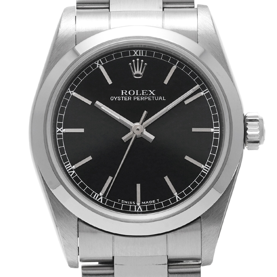 ROLEX(ロレックス)の中古 ロレックス ROLEX 77080 A番(1998年頃製造) ブラック ユニセックス 腕時計 レディースのファッション小物(腕時計)の商品写真