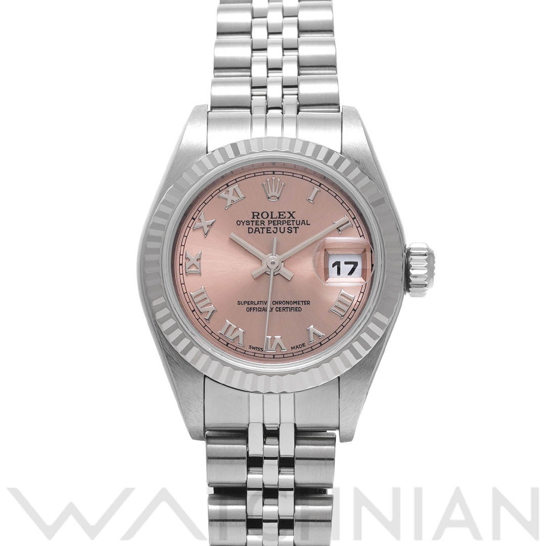 ROLEX(ロレックス)の中古 ロレックス ROLEX 79174 F番(2004年頃製造) ピンク レディース 腕時計 レディースのファッション小物(腕時計)の商品写真