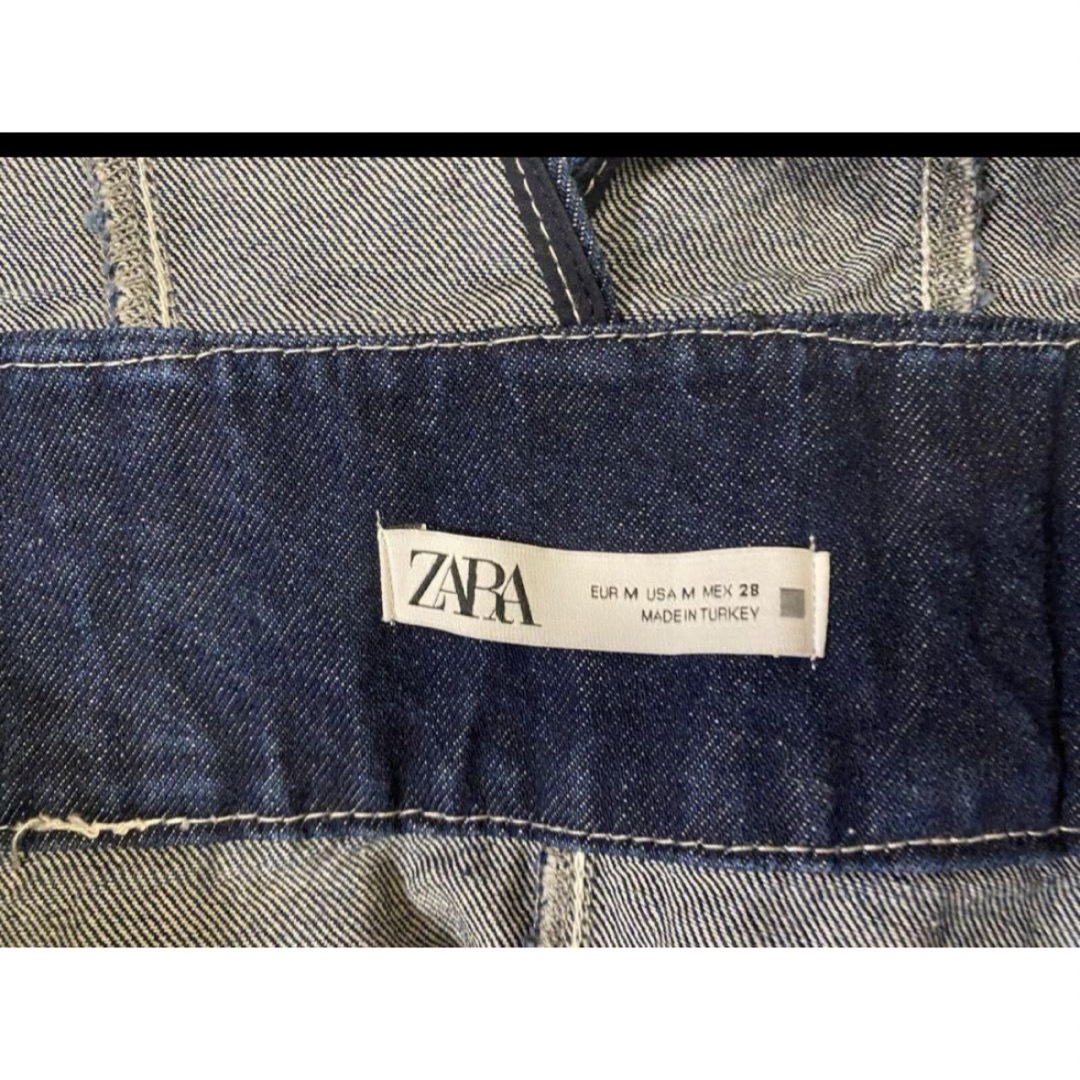 ZARA(ザラ)の【GWセール中】【美品】ZARA デニムジャンパースカート レディースのスカート(ロングスカート)の商品写真