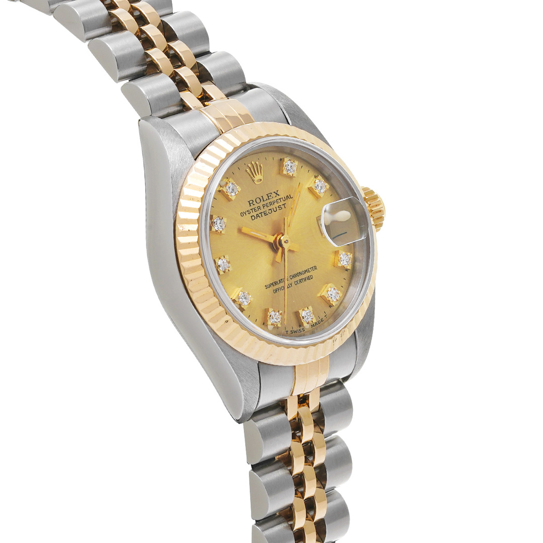 ROLEX(ロレックス)の中古 ロレックス ROLEX 69173G S番(1993年頃製造) シャンパン /ダイヤモンド レディース 腕時計 レディースのファッション小物(腕時計)の商品写真