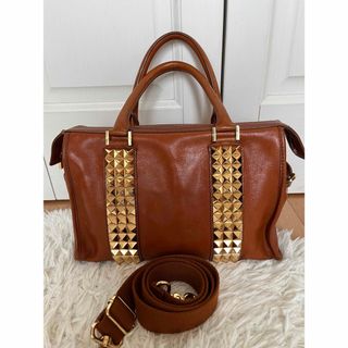 トリーバーチ(Tory Burch)のTORY BURCH トリーバーチ　レザー、スタッズ　トートバッグ2way(トートバッグ)